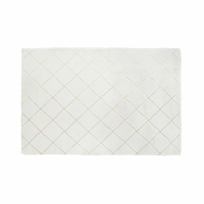 Covor DKD Home Decor Alb Modern (120 x 180 x 2,2 cm)