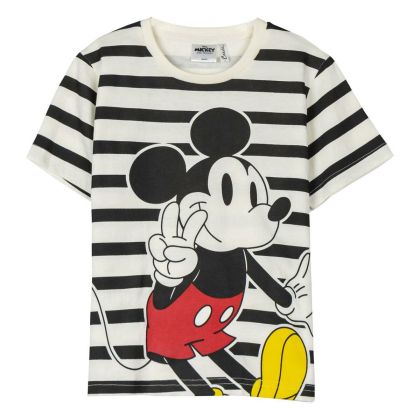 Tricou cu Mânecă Scurtă pentru Copii Mickey Mouse Multicolor