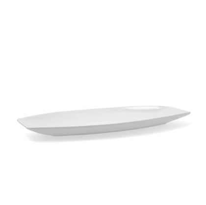 Platou pentru Servire Quid Gastro Ceramică Alb (40 x 17,5 x 3,5 cm) (Pack 4x)