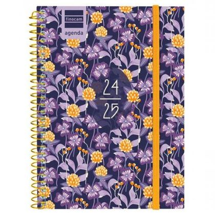 Agendă Finocam 8º SVH Multicolor 1/8 12 x 16,4 cm 2024-2025