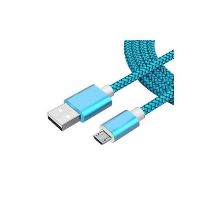 Cablu USB la micro USB Wirboo Albastru 2,5 m