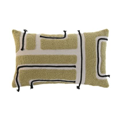 Pernă Home ESPRIT Verde Boho 50 x 5 x 30 cm