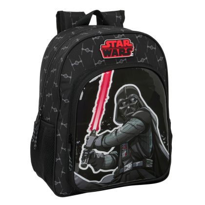 Ghiozdan Star Wars The fighter Negru 32 X 38 X 12 cm