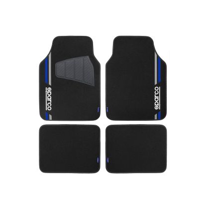 Set de covoraș pentru podea auto Sparco SPCF508BL Albastru Universal