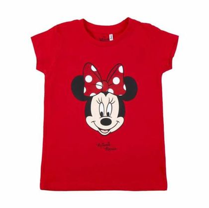 Tricou cu Mânecă Scurtă pentru Copii Minnie Mouse