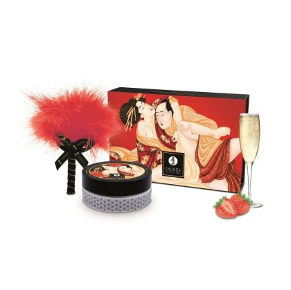 Pudră Senzuală Shunga CHAMPAGNE STRAWBERRIES 75 g