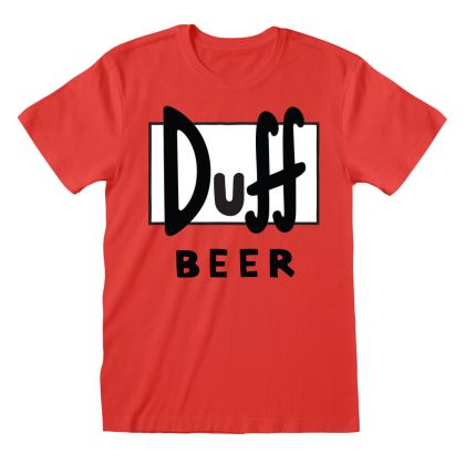 Tricou cu Mânecă Scurtă Unisex The Simpsons Duff