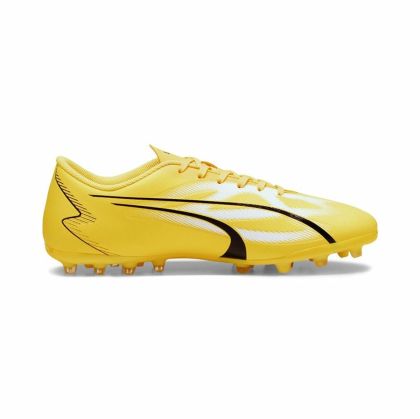 Încălțăminte de Fotbal pentru Adulți Puma Ultra Play MG Galben