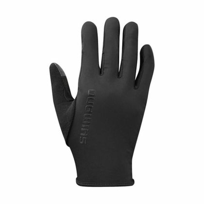 Mănuși de Ciclism Shimano Windbreak Race Negru