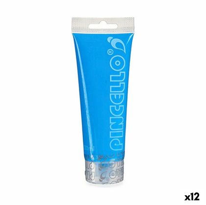 Vopsea acrilică Albastru deschis 120 ml (12 Unități)