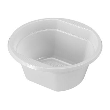 Set de boluri reutilizabile Algon Rotund Alb 250 ml 12 x 12 x 5 cm Plastic 12 Unități