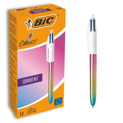 Stilou Bic Gradient Multicolor 0,32 mm (12 Piese)