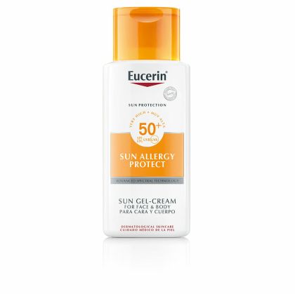 Gel cu protecție solară Eucerin Sun Allergy Protect Crem Piele alergică 150 ml Spf 50