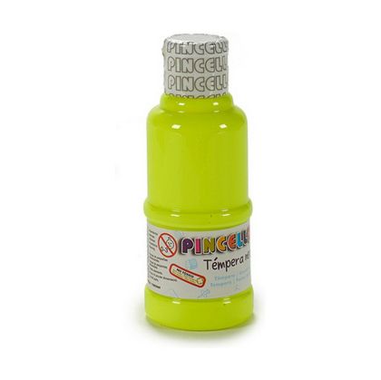 Tempera Neon Galben 120 ml (12 Unități)