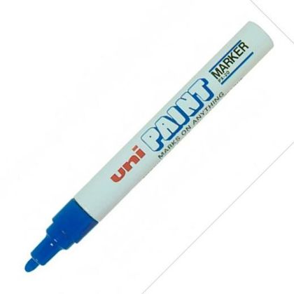 Marker permanent Uni-Ball PX-20 Albastru