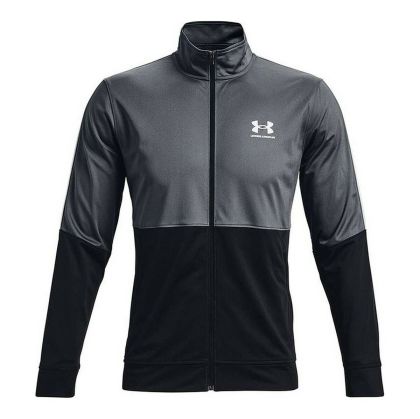 Jachetă Sport de Bărbați Under Armour Pique Gri deschis