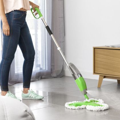 Mop Triplu cu Pulverizator Trimoppy InnovaGoods