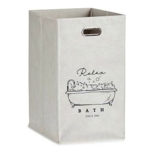 Coș Relax Bath Alb Carton 60 L 35 x 57 x 35 cm Pliabil