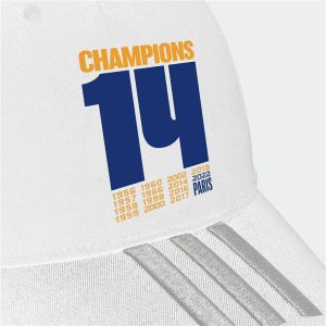 Șapcă Sport Adidas Real Madrid UCL Champions Alb (Mărime unică)