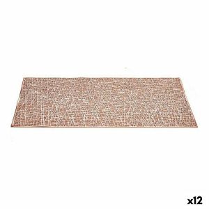 Suport Protecție pentru Masă Roz Plastic (45 x 0,01 x 30 cm) (12 Unități)