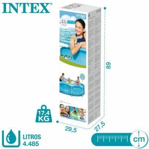 Piscină Detașabilă Intex Frame 4485 L Rotundă (Recondiționate A)