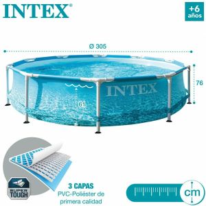 Piscină Detașabilă Intex Frame 4485 L Rotundă (Recondiționate A)