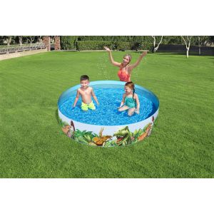 Piscină Gonflabilă pentru Copii Bestway 183 x 38 cm Dinozauri (Recondiționate A)