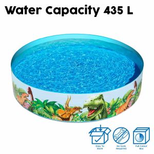 Piscină Gonflabilă pentru Copii Bestway 183 x 38 cm Dinozauri (Recondiționate A)