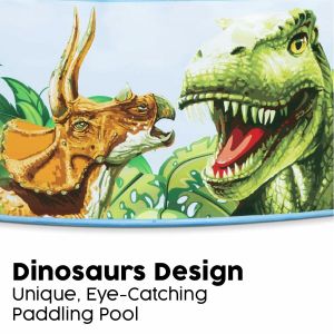 Piscină Gonflabilă pentru Copii Bestway 183 x 38 cm Dinozauri (Recondiționate A)