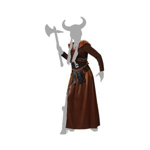 Costum Deghizare pentru Adulți Femeie Viking M/L