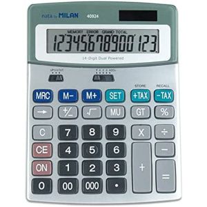 Calculator Milan Alb Argintiu (Recondiționate A)