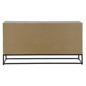 Servantă DKD Home Decor Negru Natural Metal Lemn MDF 120 x 40 x 64 cm