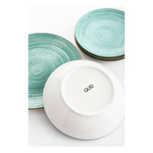 Set de Veselă Quid Montreal Turquoise Ceramică 18 Piese