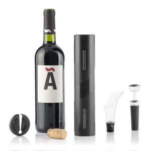 Tirbușon electric cu accesorii pentru vin Corking InnovaGoods