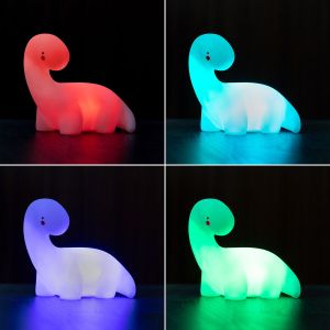 Lampă dinozaur LED multicolor Lightosaurus InnovaGoods