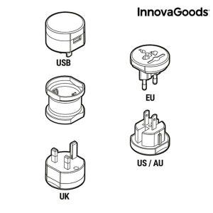 Adaptor universal pentru priză, de voiaj Electrip InnovaGoods (Recondiționate A)