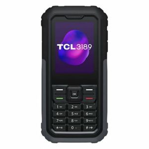 Telefon Mobil pentru Persoane Vârstnice TCL 3189 2.4" Gri Negru/Gri