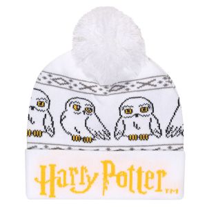 Pălărie Harry Potter Hedwig Snow Beanie Alb