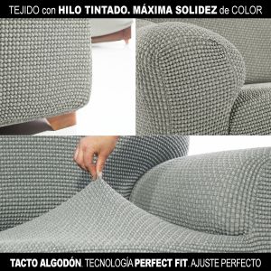 Capac de șezlong cu braț drept scurt Sofaskins NIAGARA 210 - 340 cm