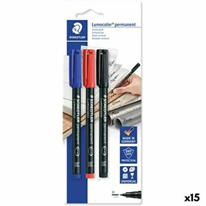 Set de Carioci Staedtler Lumocolor 317-S Multicolor 10 Piese (15 Unități)