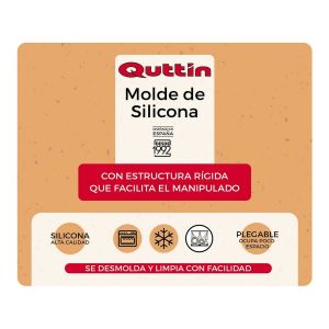 Formă pentru cuptor Quttin Silicon Rigid 31 x 28,5 x 5,3 cm