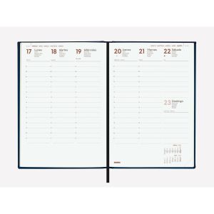 Agendă Finocam DYNAMIC LONDON Y10 Negru A5 14 x 20,4 cm 2025