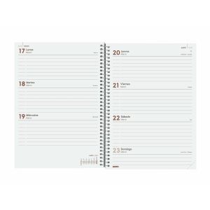 Agendă Finocam YEAR Roșu A5 15,5 x 21,2 cm 2025