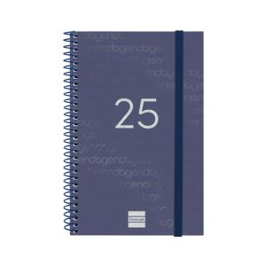 Agendă Finocam YEAR Albastru 11,7 x 18,1 cm 2025