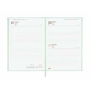 Agendă Finocam DYNAMIC LONDON Y10 Mentă A5 14 x 20,4 cm 2025