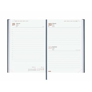 Agendă Finocam DYNAMIC MILANO Y10 Albastru A5 14 x 20,4 cm 2025