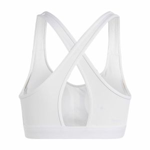 Sutien Sport Adidas Pwr Ct Ms Alb