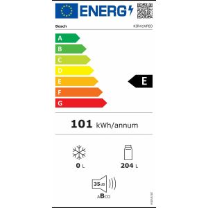 Frigider BOSCH KIR41VFE0 Alb (123 x 56 cm) (Recondiționate C)