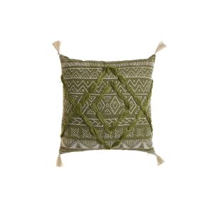 Pernă Home ESPRIT Verde Boho 45 x 5 x 45 cm