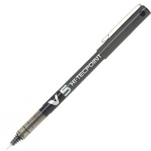 Stilou cu cerneală lichidă Pilot V-5 Hi-Tecpoint Negru 0,3 mm (12 Unități)